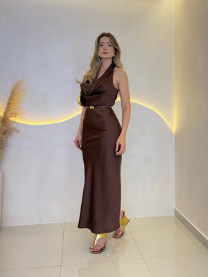Vestido Ana cetim