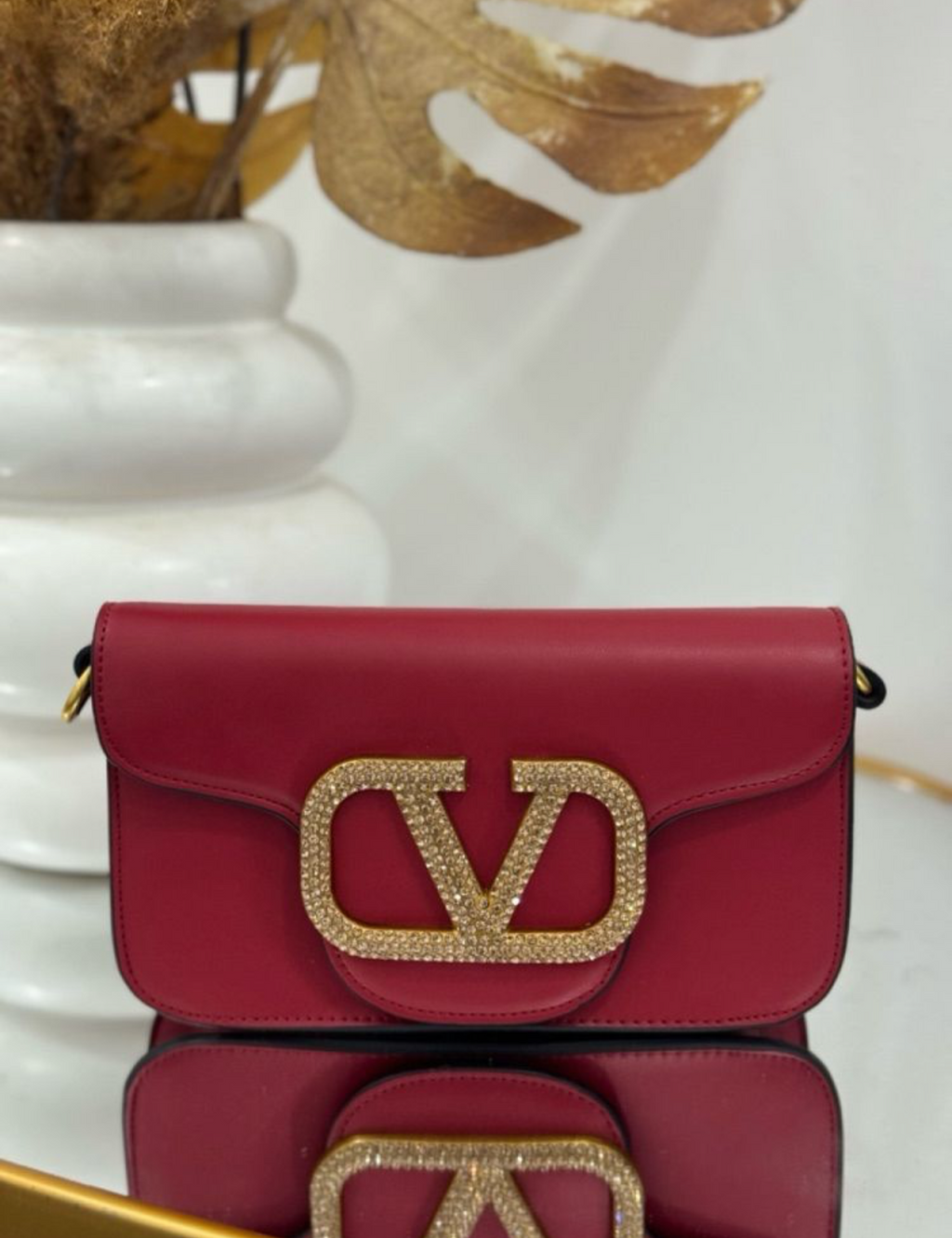 Bolsa Valentino com zircone