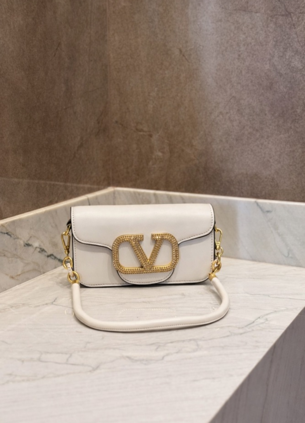 Bolsa Valentino com zircone