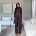 Conjunto Suede