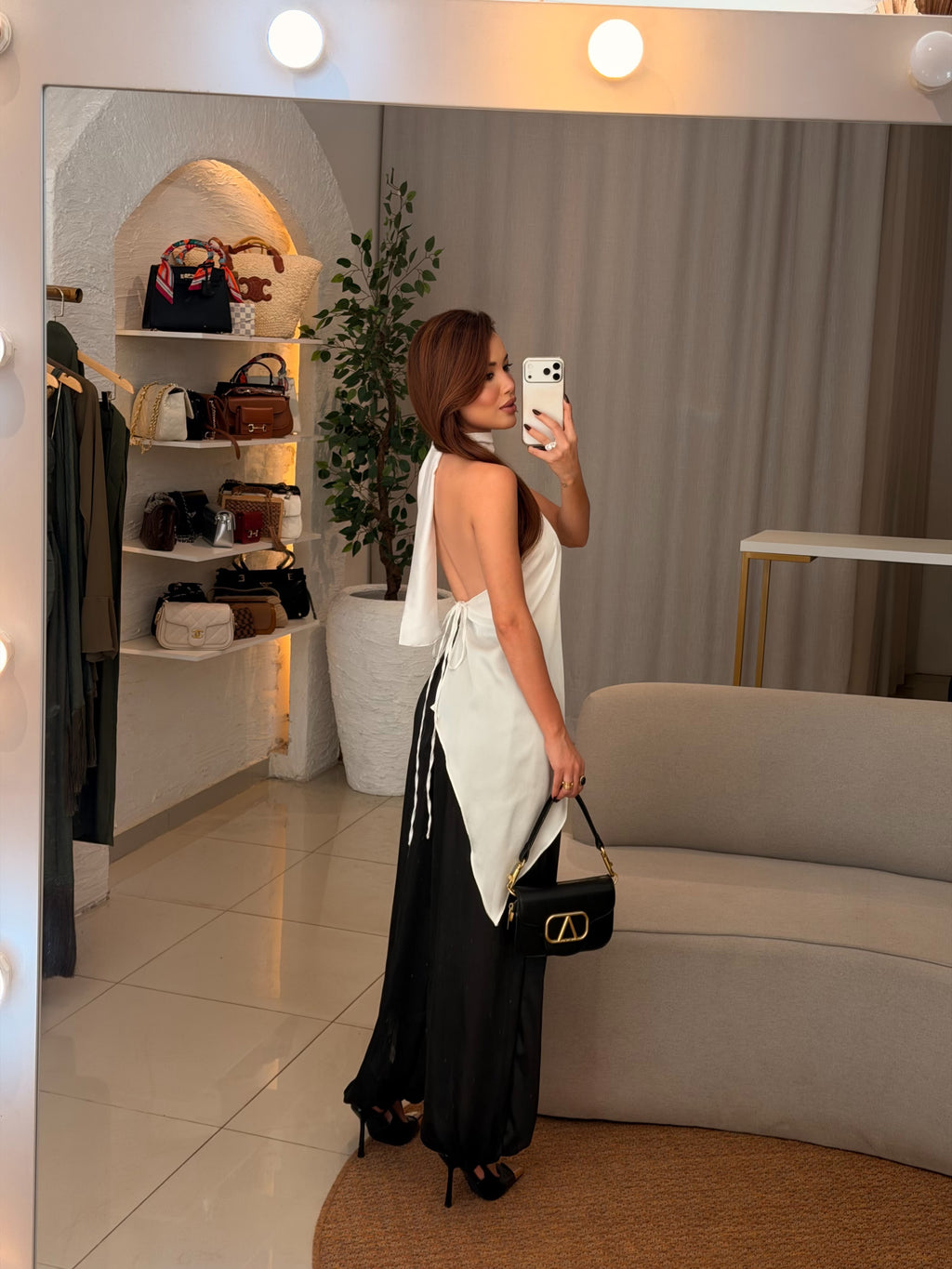 Blusa em Cetim