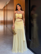 Vestido Celeste