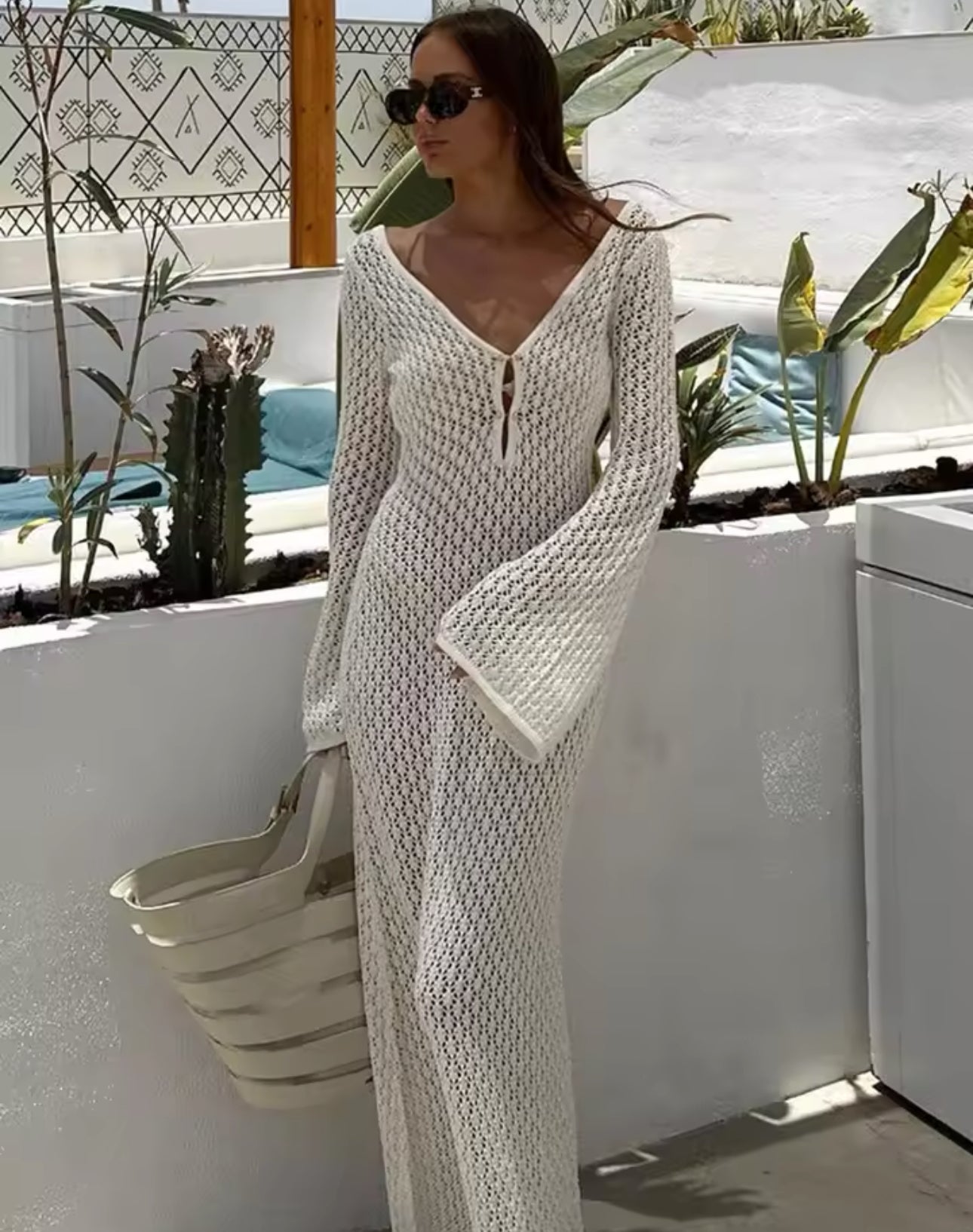 Saída de praia vestido