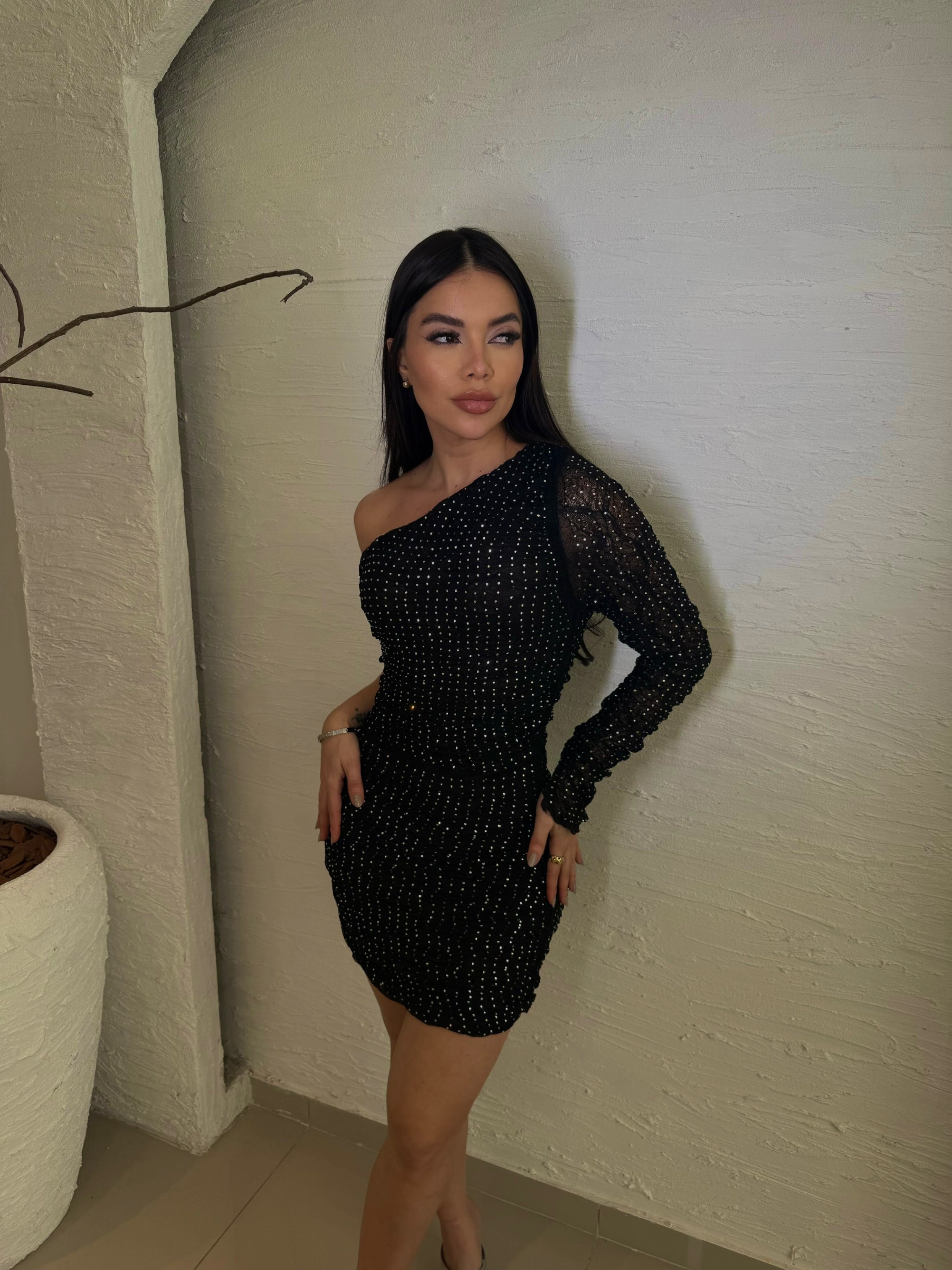 Vestido brilhoso