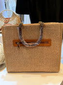 Bolsa de Palha Fendi