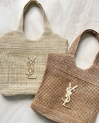Bolsa YSL Maxi Bag Palha - Primeira Linha