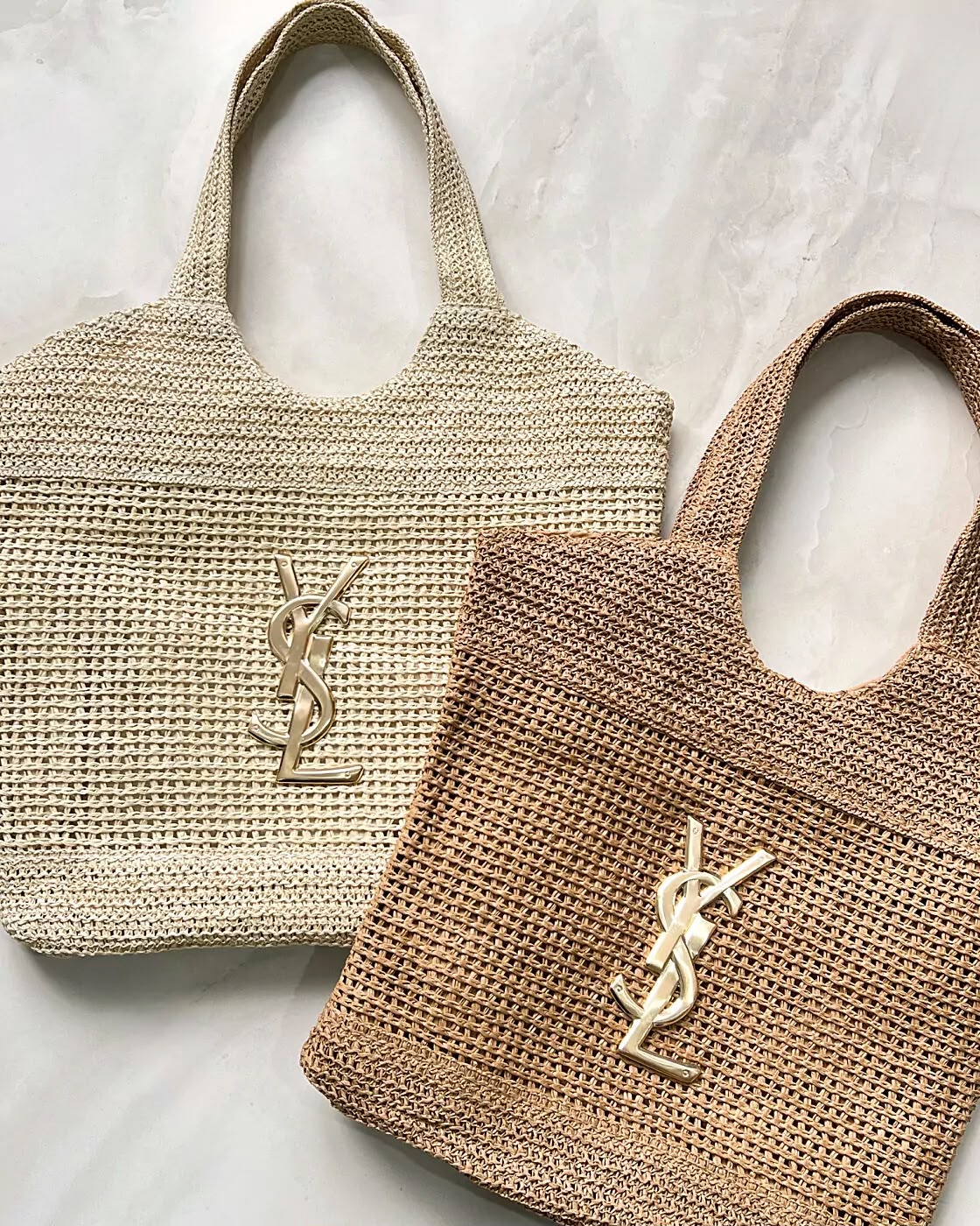 Bolsa YSL Maxi Bag Palha - Primeira Linha
