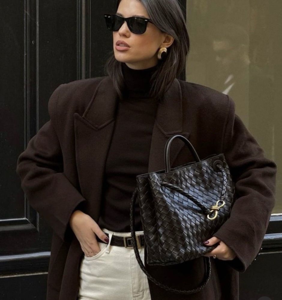 Bolsa Bottega Drop Tressê