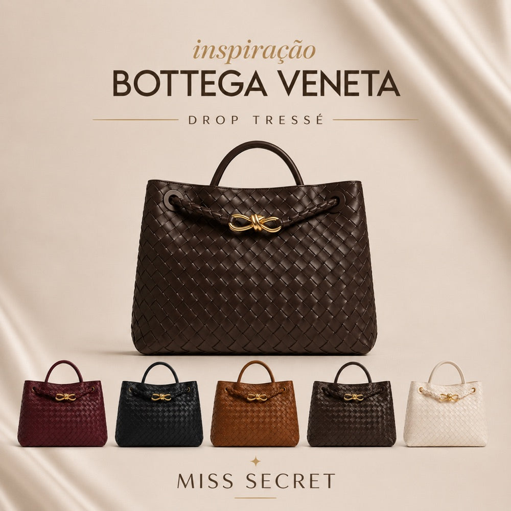 Bolsa Bottega Drop Tressê
