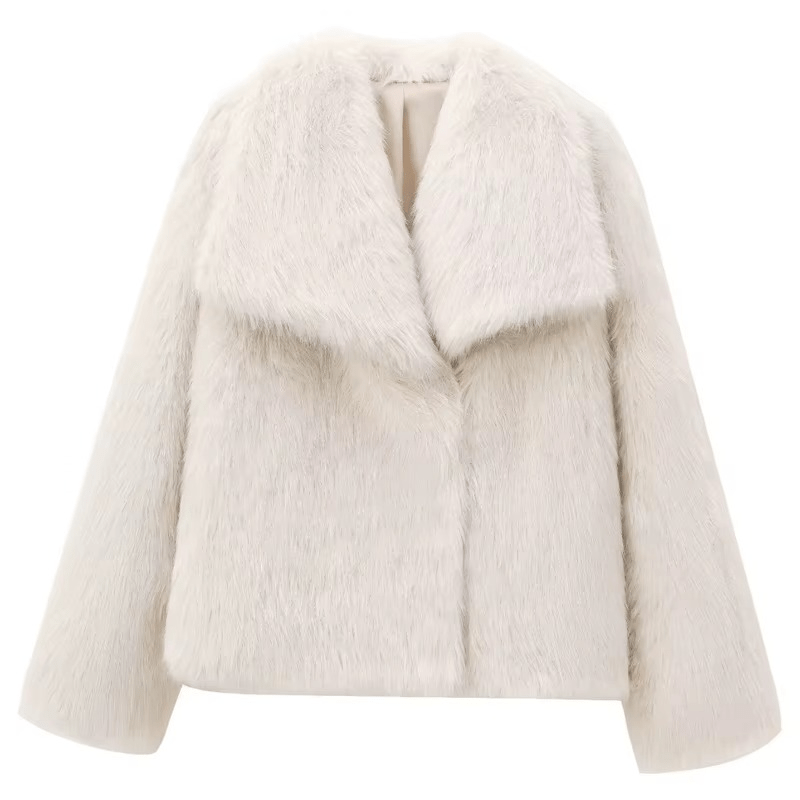 Casaco de Pelúcia Luxuoso Joanny – Conforto e Elegância para os Dias Frios - Purity