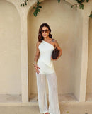 Conjunto tricot pantalona Luna - Purity