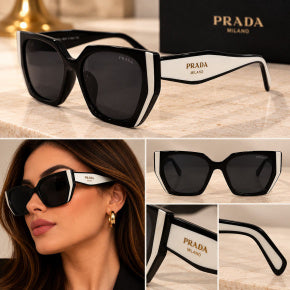 Óculos Prada Cat Eye Oversized