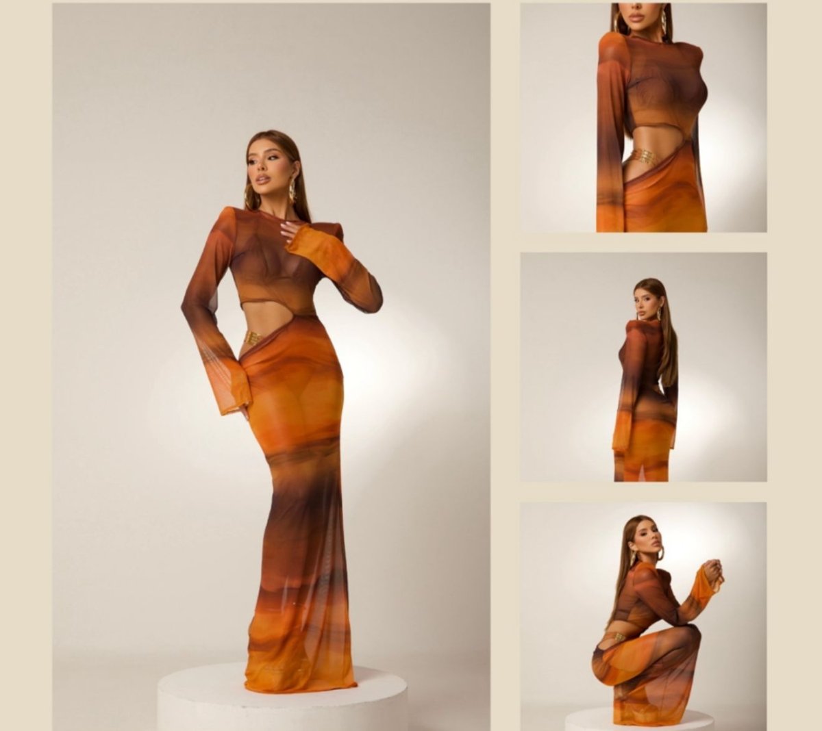 Vestido Longo Juleme - Purity