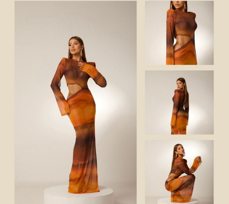 Vestido Longo Juleme - Purity