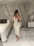 Vestido Tricot Decote Boneca - Purity