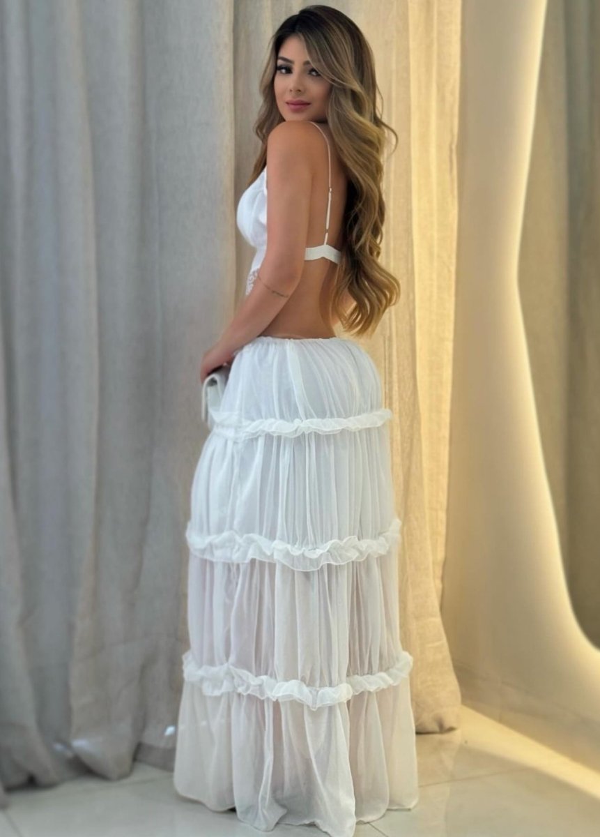 Vestido Yris – Leveza e Sofisticação em Cada Detalhe - Purity