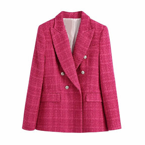 Blazer Feminino Rosa Lucille, Purity Atelier