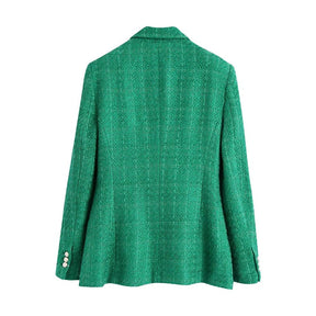 Blazer Feminino Verde Lucille, Purity Atelier