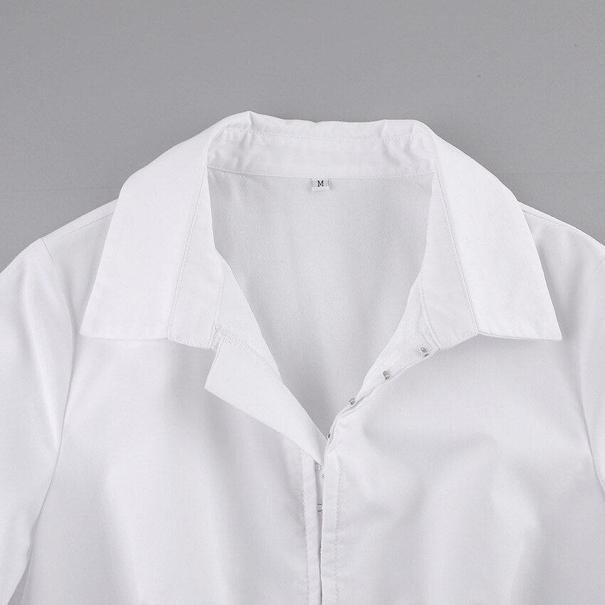 Camisa Vestido Branco Polly, Purity Atelier